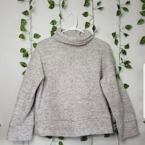 A New Day Womens Light Gray Cozy Long Sleeve Turtle Neck Sweater Small
